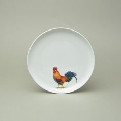 ROOSTER: Plate dessert 19 cm, Thun 1794, karlovarský porcelán