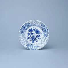 Plate embossed 15 cm, Original Blue Onion Pattern