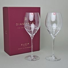 Desire - Wine Glasses 360 ml, 2 ks, Swarovski Crystals