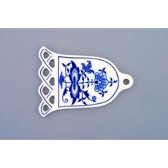 Christmas decoration - Bell 10 cm, Original Blue Onion Pattern