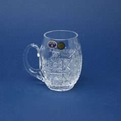 Třetinka baňatá - sklenice 300 ml, brus Maia, Bohemia Crystal