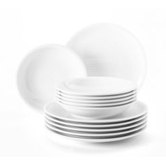 Dinner set (12pcs), Compact 00007, Seltmann Porcelain