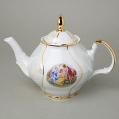 Tři Grácie: Čajová konev 1,2 l, Thun 1794, karlovarský porcelán, BERNADOTTE