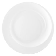 Plate flat 28 cm, Paso white, Seltmann Porcelain