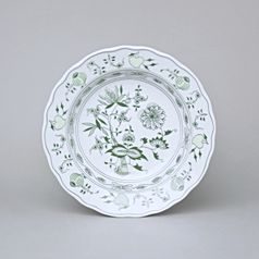 Plate deep 21 cm, Original Green Onion pattern