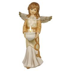 Anděl Kouzlo Vánoc 19 / 15 / 33 cm, kamenina, Goebel