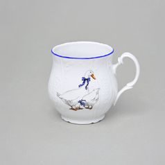 Bernadotte husy: Hrnek Jonáš 310 ml, Thun 1794, karlovarský porcelán