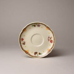 Saucer 13 cm, Marie-Luise 65007 Christmas nostalgia, Seltmann porcelain