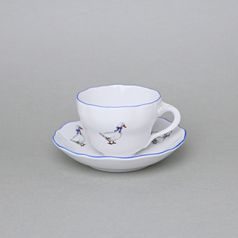 Cup + saucer A/1 + A/1, 120 ml / 13 cm for coffee, Goose, Český porcelán a.s.