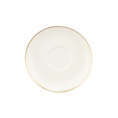 Saucer 13 cm, Savona fine diamond with gold line, Seltmann porcelain