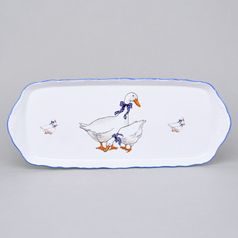 Tray square 36 cm, Ophelia goose, THUN 1794