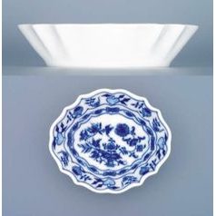 Dish for sugar 13 cm, Original Blue Onion Pattern