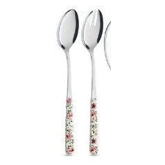 Lžice a vidlička na salát, BISTROT Roses 14014, NEVA