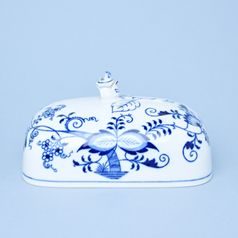 Butter dish - upper part 0,250 kg, Original Blue Onion Pattern, QII