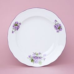 Plate dining 24 cm, violet, Český porcelán a.s.