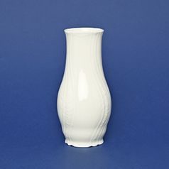 Vase 19 cm, Thun 1794 Carlsbad porcelain, BERNADOTTE ivory