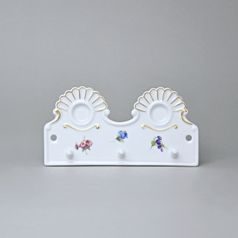 Věšák kuchyňský s dírkami 18 x 9 cm, Rakouská házenka, Český porcelán a.s.
