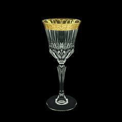 Astra Gold: Wine glass 220 ml, 20,6 cm, crystal + gold, Adagio Romance Golden Classic Decor