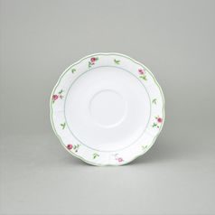 Podšálek 155 mm, Thun 1794, karlovarský porcelán, MENUET 80289