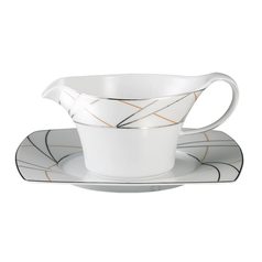 Omáčník 0,35 l , Jade 3669 Silk, Královský porcelán Tettau