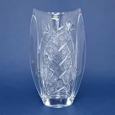 Crystal Hand Cut Vase, Orbit, 305 mm, Crystal BOHEMIA