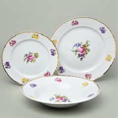 Plate set for 6 persons, Natalie Rose, Thun 1794 Carlsbad porcelain