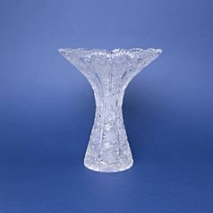 Crystal Hand Cut Vase Doll, 205 mm, Crystal BOHEMIA