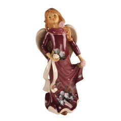 Guardian Angel Gloria - Artist Edition Flower Bouquet with a butterfly, 20 / 19 / 50 cm, stoneware, Goebel