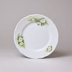 Talíř dezertní 17 cm, Thun 1794, karlovarský porcelán, CONSTANCE 80262 kopretiny