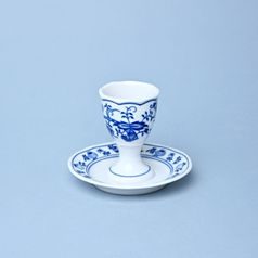 Egg cup with stand 7,5 cm, Original Blue Onion Pattern
