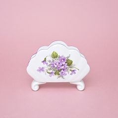 Napkin holder 10 cm, Violet, Cesky porcelan a.s.