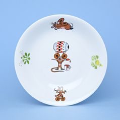 Children bowl 19 cm "MoleEaster", Thun 1794 Carlsbad porcelain