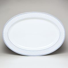 Dish oval 36 cm, Thun 1794 Carlsbad porcelain, Opal 80144