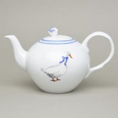 Pot tea 1,2 l, Český porcelán a.s., Goose