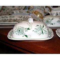 Butter dish 0,125 kg, Green Onion Pattern, Cesky porcelan a.s.