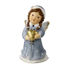 Angel Winter Love 14 / 12.5 / 25cm, biscuit china, Nina & Marco, Goebel