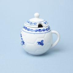 Hrnek na med s víčkem a nápisem Med 400 ml - na boku VČELKA, Cibulák, originální z Dubí