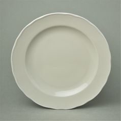 Rokoko ivory: Talíř mělký 24 cm, Český porcelán a.s.