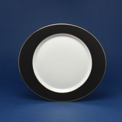 Granat 3739: Talíř dezertní 24 cm, Královský porcelán Tettau