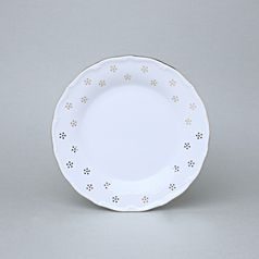 Talíř dezertní 19 cm, Verona zlatá Valbella, G. Benedikt