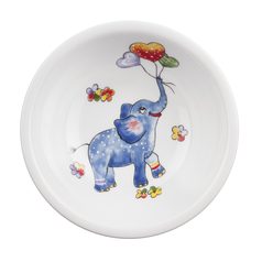 Bowl 16 cm, Wild animals, Compact 25179, Seltmann porcelain