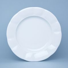 Plate - dinner 24 cm, Benedikt white, G. Benedikt 1882