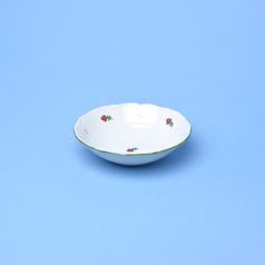 Bowl 13 cm, Verona red flowers + green, G. Benedikt 1882