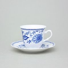 Cup tall 210 ml plus sacuer 155 mm, Thun 1794 Carlsbad porcelain, Natalie - Onion