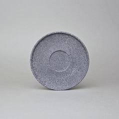 Saucer 16 cm for cups 180 ml and 250 ml, Granit raw, Benedikt
