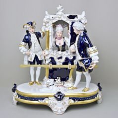 Dooly Rococo 35 x 24 x 28,5 cm, Isis, Porcelain Figures Duchcov