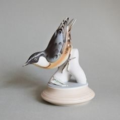 Brhlík, 14 x 10,5 x 15,5 cm, Pastel, Porcelánové figurky Duchcov