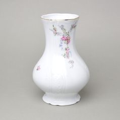 Vase 23 cm, Thun 1794, karlovarský porcelán, BERNADOTTE climbing rose
