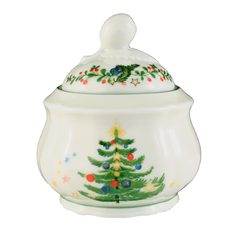 Sugar bowl 250 ml, Marie-Luise 43607 Christmas, Seltmann Porcelain