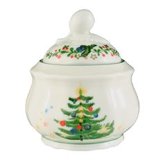 Sugar bowl 250 ml, Marie-Luise 43607 Christmas, Seltmann Porcelain